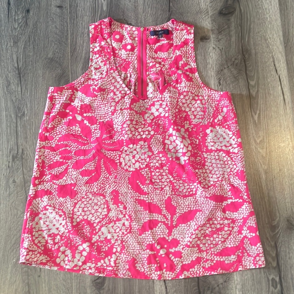 Eclair Pink sleeveless super cute and fun girly top Summer Spring Casual Chic